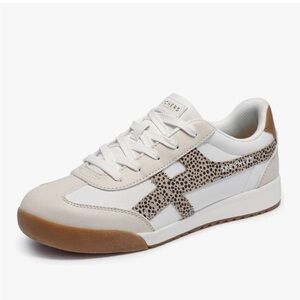 NWT Skechers Street LA Zinger Concrete Safari Sneakers Cooled Memory Foam Sz 6.5